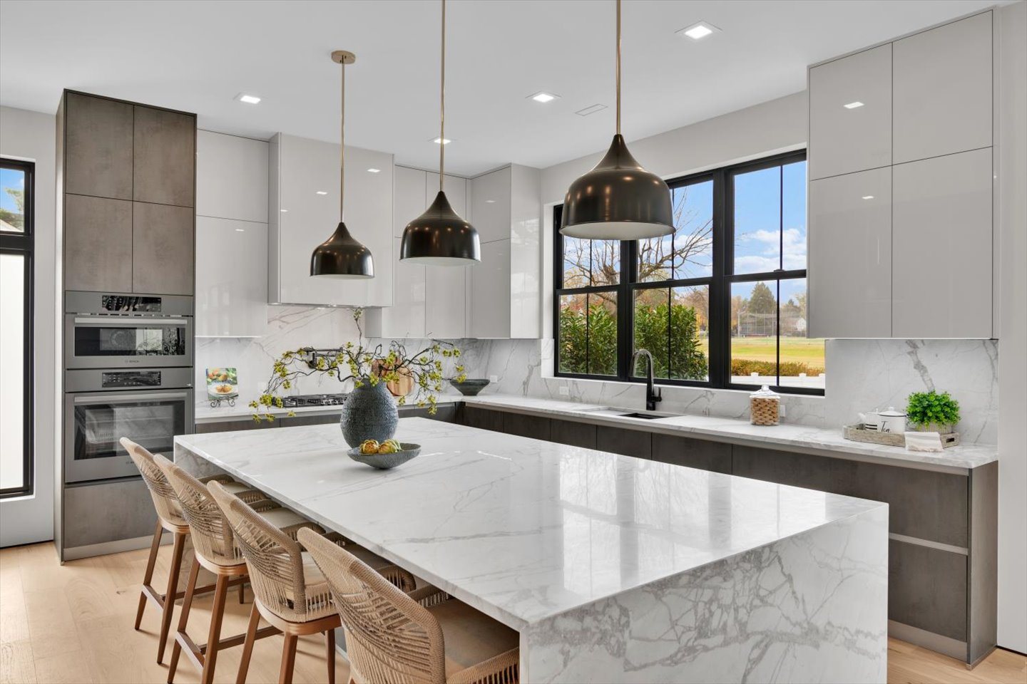 Kitchen Staged Wide